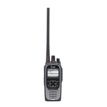 RADIO DIGITAL ICOM IC-F3400DS/11S, VHF 136-174MHz, con pantalla a color, rango de frecuencia 136-174MHz, de 1024 canales, sumergible IP68, encriptación DES, GPS, bluethooth. no incluye cargador ni antena.