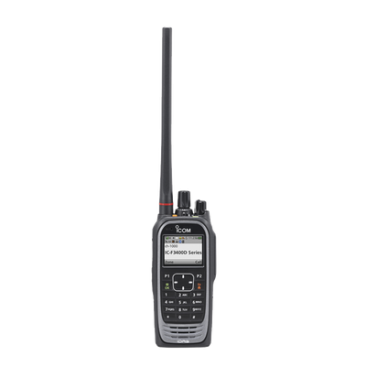 RADIO DIGITAL ICOM IC-F3400DT/01S, VHF 136-174MHz , con pantalla a color, 1024 canales, teclado DTMF, sumergible IP68, encriptación DES, GPS, bluethooth. no incluye cargador ni antena.