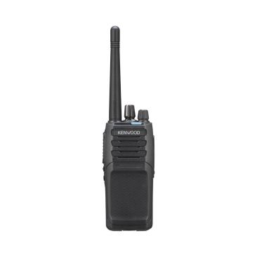Radio portátil KENWOOD NX-1200-DK, VHF 136-174 MHz, DMR-Analógico, 5 Watts, 64 Canales, Roaming, Encriptación. Inc. antena, batería, cargador y clip.
