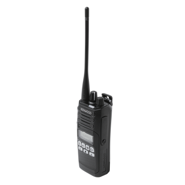 Radio portátil KENWOOD NX1200DK2, VHF 136-174 MHz, DMR-Analógico, 5 Watts, 260 Canales, 9 Teclas, Roaming, Encriptación. Inc. antena, batería, cargador y clip.