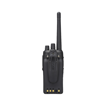 Radio portátil KENWOOD NX-3220-K3 VHF 136-174 MHz, 260 canales, NXDN-DMR-análogo, GPS, bluetooth, IP67, 2 pines. Incluye batería, antena, cargador y clip.