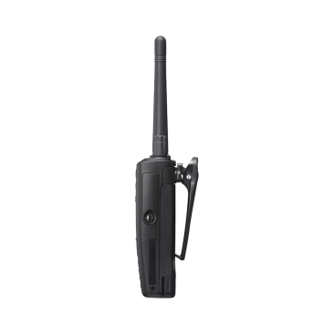 Radio portátil KENWOOD NX-3220-K3 VHF 136-174 MHz, 260 canales, NXDN-DMR-análogo, GPS, bluetooth, IP67, 2 pines. Incluye batería, antena, cargador y clip.