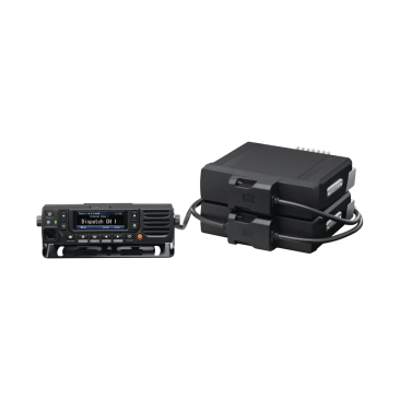 Radio Móvil Kenwood NX-5800-K2, UHF 380-470 MHz, 45W, Bluetooth, GPS, Cancelación de Ruido, 1024 Canales, NXDN-DMR-P25-Análogo, Incluye accesorios.