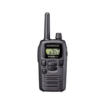 Radio Móvil KENWOOD TK-3230DX, UHF 450-470 MHz, 16 canales, 1.5 Watts, VOX, Scaner. Incluye antena, batería, cargador y clip.